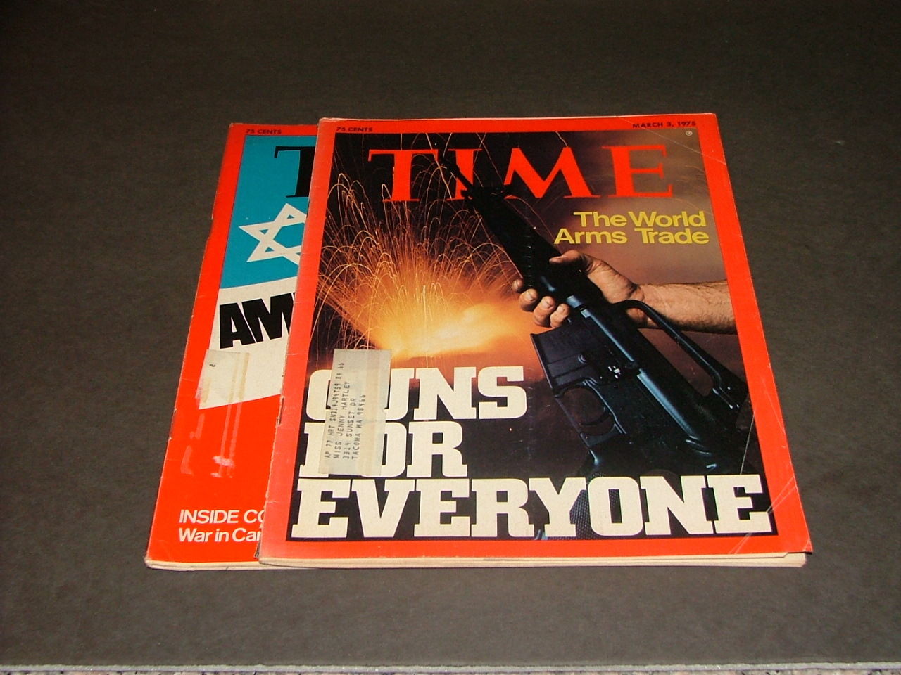 2 Iss Time  March 3 & 10, 1975 Guns For Everyone! American Jews & Israel, 